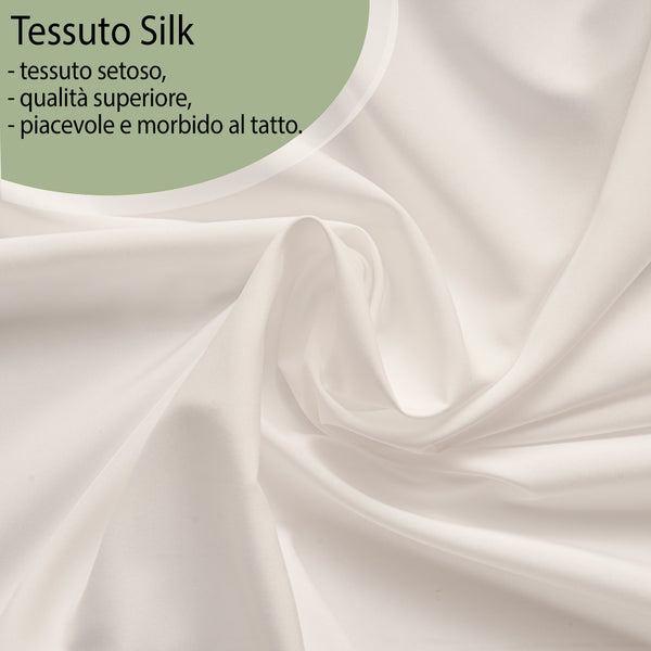 Tenda a Pannello in tinta unita Bianco Silk