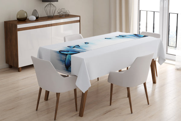 Tovaglia Runner Da Tavola In Tessuto Poliestere 250 G/m² - Elegante, Lavabile A 40°C E Certificato Öko Tex, Perfetta Per Cucina, Giardino E Ristoranti