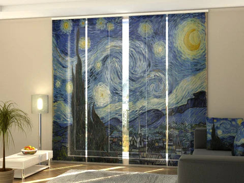 Tende a pannello Vincent Van Gogh & Gustav Klimt