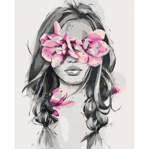 Quadro fai da te - Flowers On Eyes