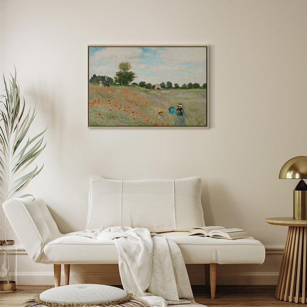 Quadro - Claude Monet – Poppy Field near Argenteuil