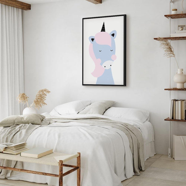 Quadro - Sweet Unicorn (1 Part) Vertical