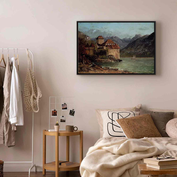 Quadro - Gustave Courbet -Chillon Castle
