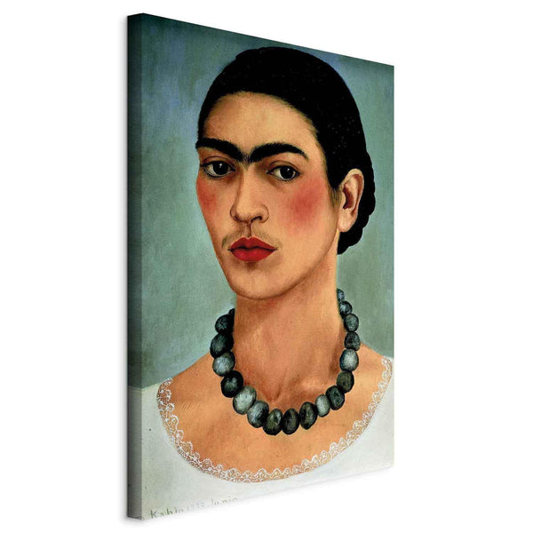 Quadro - Frida Kahlo – Self-Portrait with Beaded Necklace