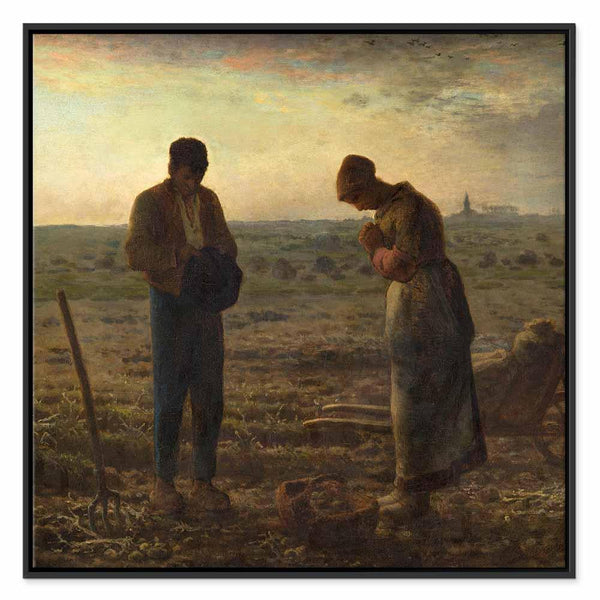 Quadro - Jean-François Millet – The Angelus