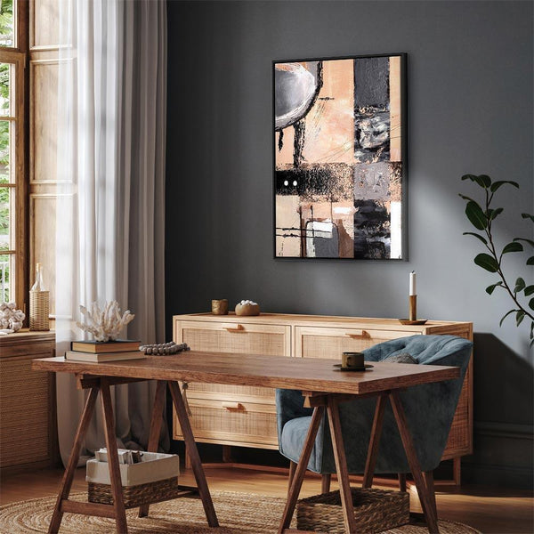 Quadro - Enchanted Visions (1-part) - Artistic Background in Abstract Form