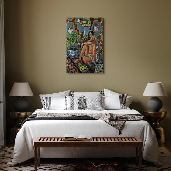 Quadro - Henri Matisse – Decorative Figure on Ornamental Ground