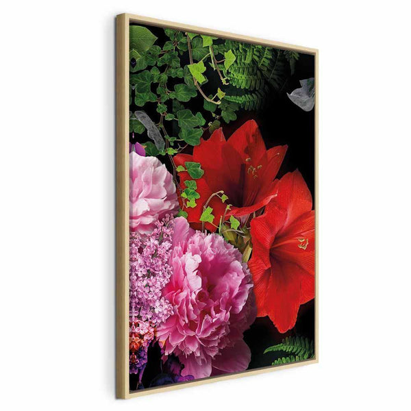 Quadro - Floral Symphony (1 Part) Vertical