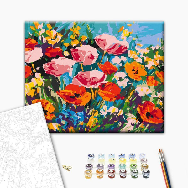 Quadro fai da te - Colourful Meadow Flowers