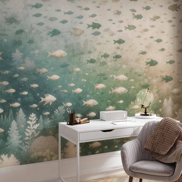 Carta da parati - The marine world