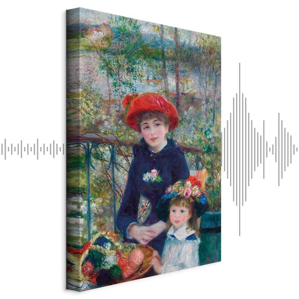 Quadro - Pierre-Auguste Renoir – Two Sisters (On the Terrace)