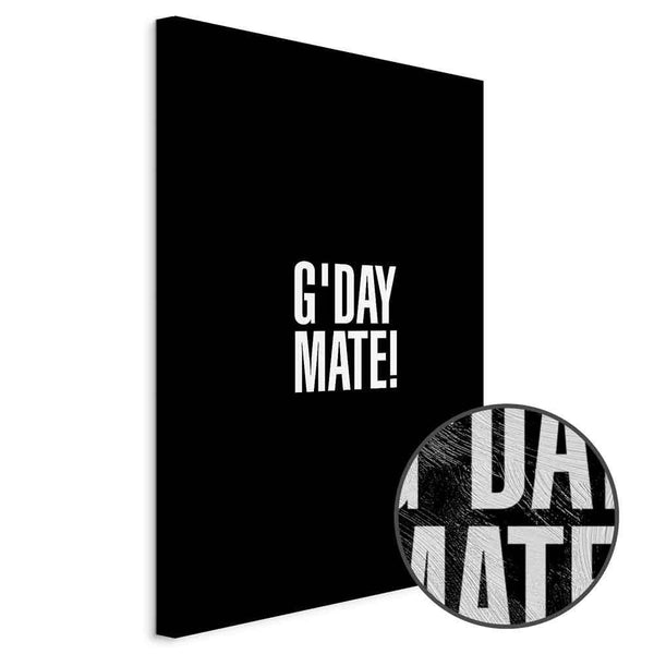 Quadro - G'day Mate (1 Part) Vertical