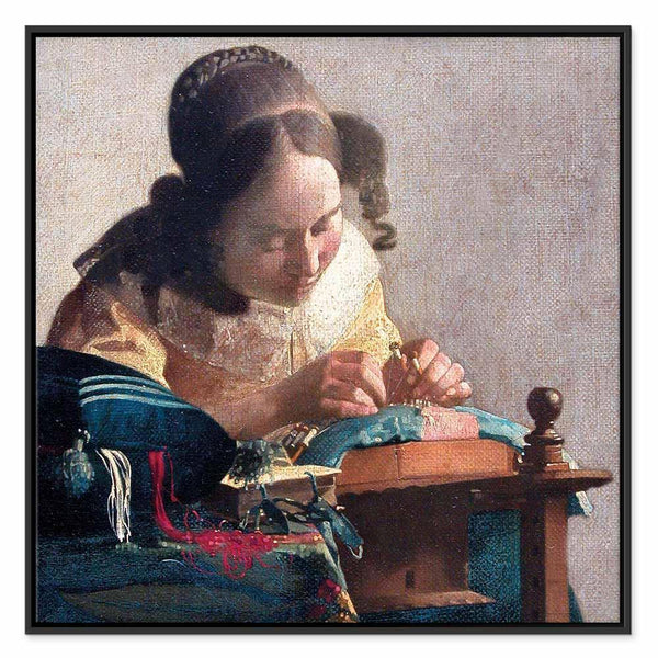 Quadro - Jan Vermeer – The Lacemaker