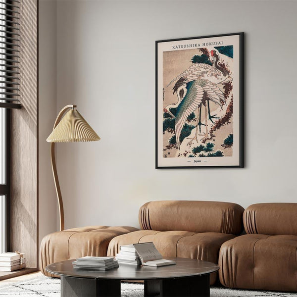 Quadro - Cranes (1 Part) Vertical