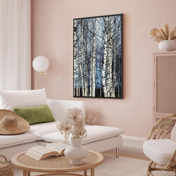 Quadro - Frosty January (1 Part) Vertical