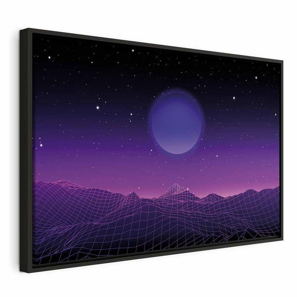 Quadro - Futuristic landscape 2 (1 Part) Wide