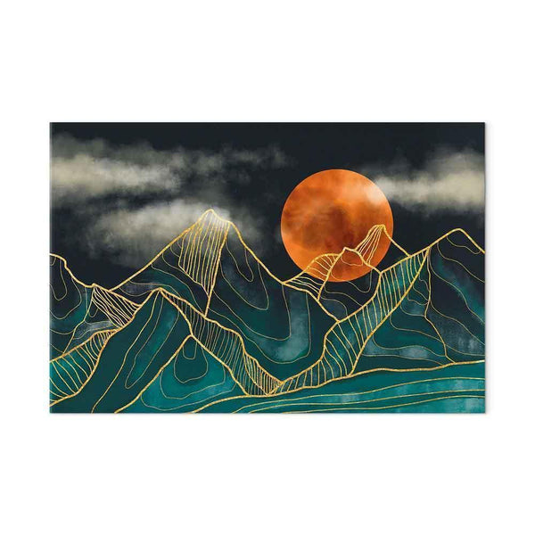 Quadro - Mountain Calm (1 Part) Wide