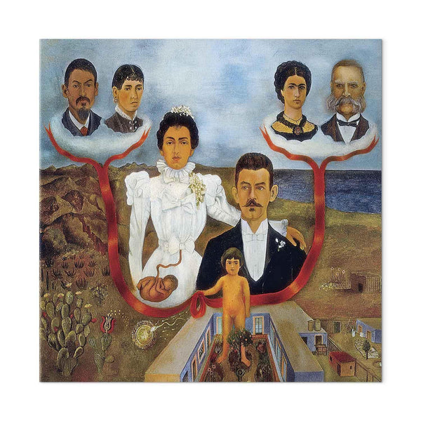 Quadro - Frida Kahlo – My Grandparents, My Parents and I