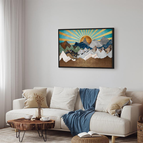 Quadro - Morning in the Mountains (1 Part) Wide