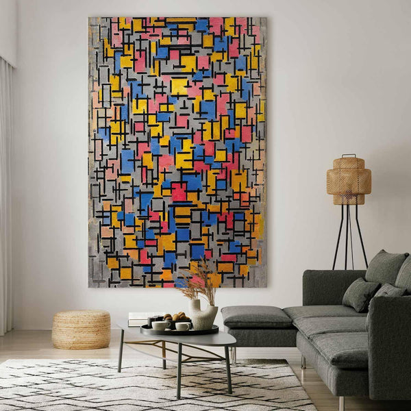 Quadro XXL - Piet Mondrian – Composition