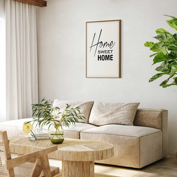 Poster - Black and White: Home Sweet Home