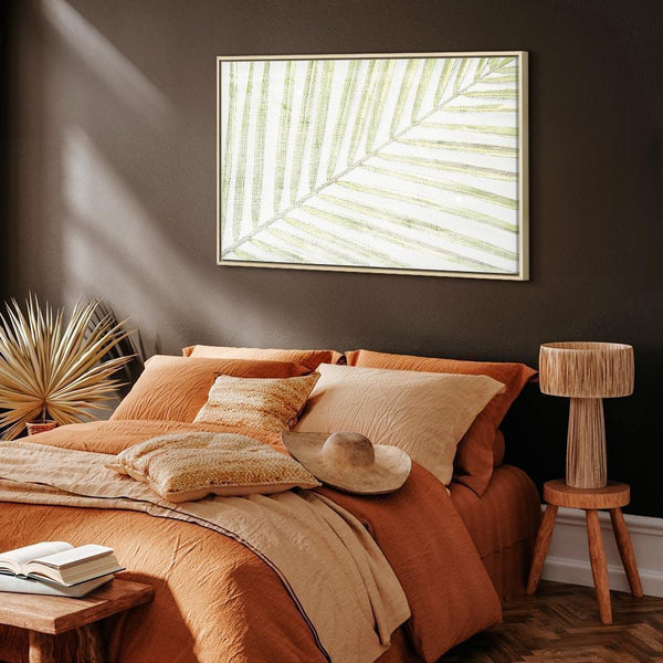 Quadro - Palm Leaf (1 Part) Wide