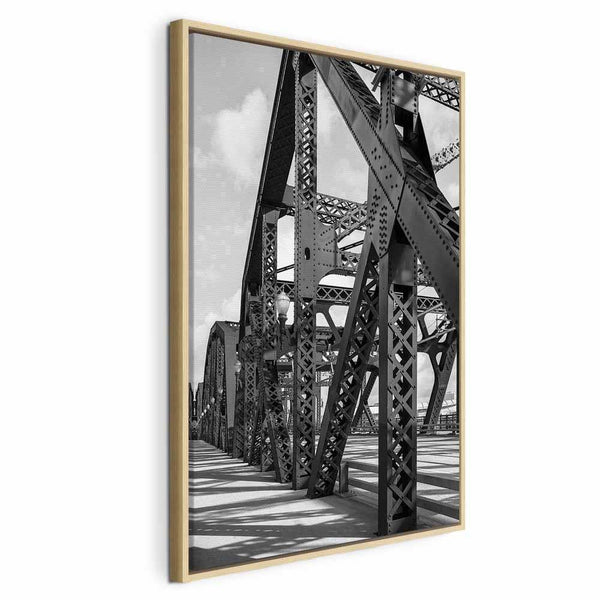 Quadro - Bridge at Morning (1 Part) Vertical