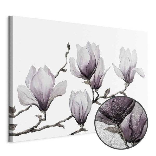 Quadro - Painted Magnolias (1 Part) Wide