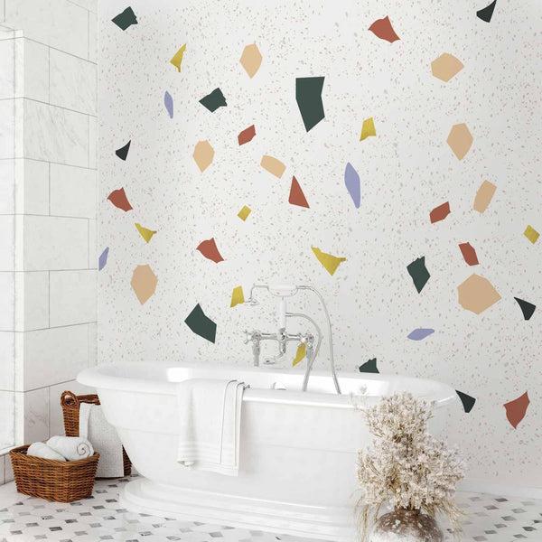 Carta da parati - Subtle Terrazzo Pattern