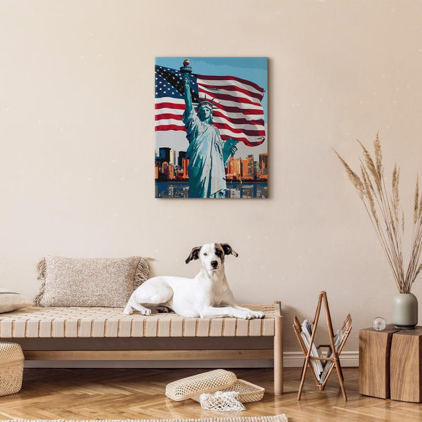 Quadro fai da te - Proud American