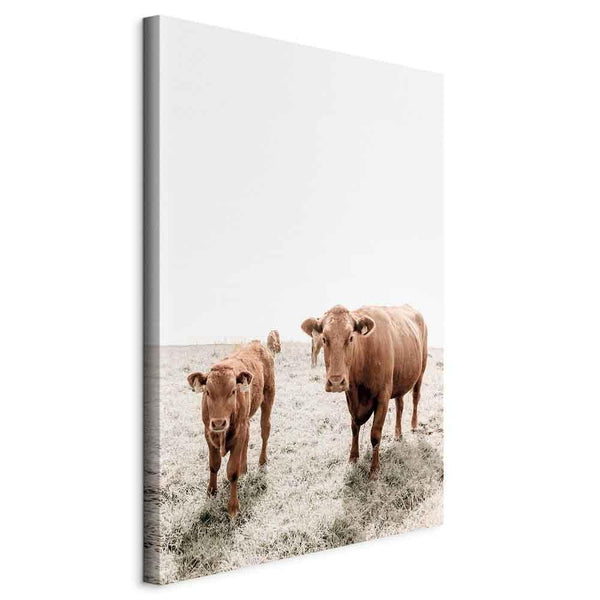 Quadro - Mother and Calf (1 Part) Vertical