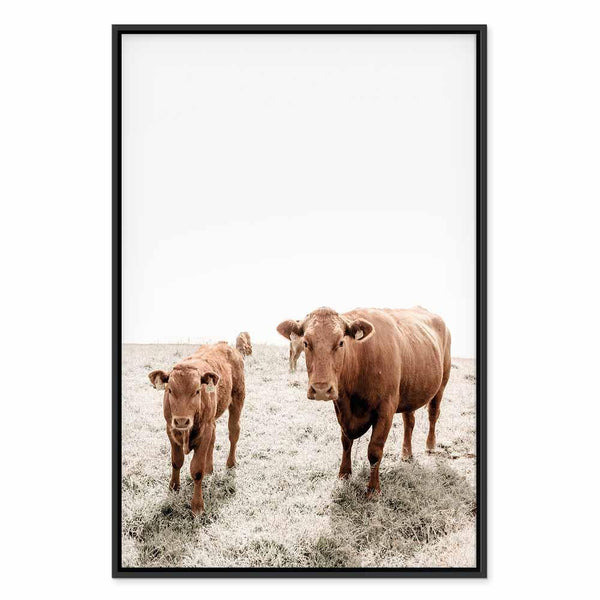 Quadro - Mother and Calf (1 Part) Vertical
