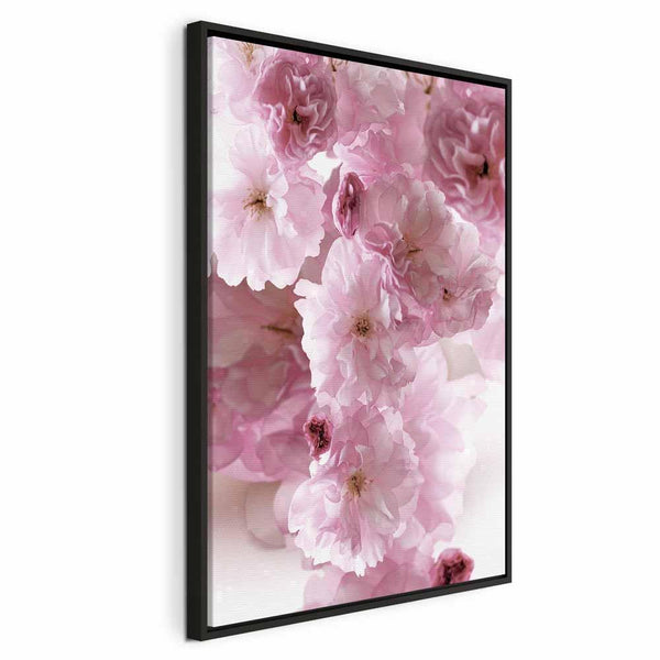 Quadro - Flowery Glamour (1-part) - Flower Petals in Shades of Pink