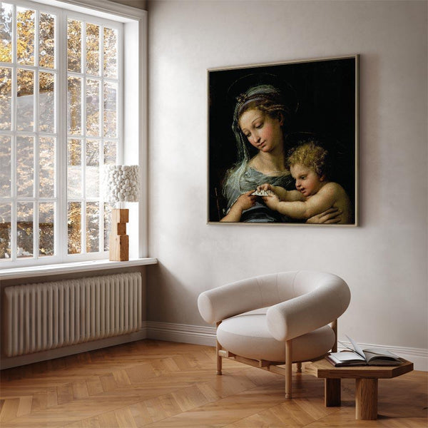 Quadro - Rafael Santi – The Virgin of the Rose