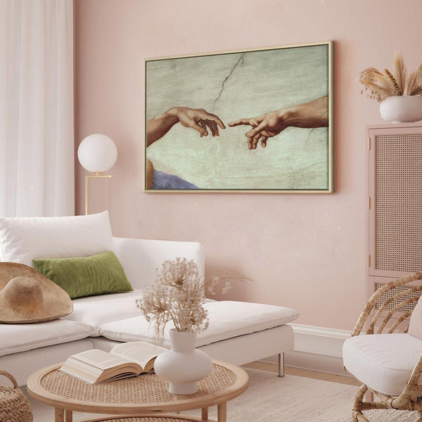 Quadro - Michelangelo – The Creation of Adam (hands)
