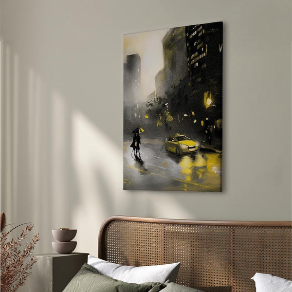 Quadro - City Glow (1 Part) Vertical