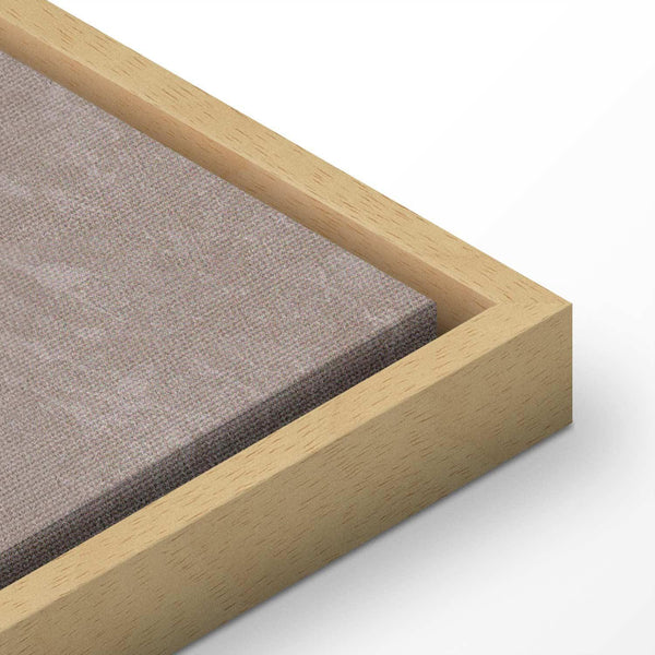 Quadro - Crane dance – bright silhouettes of birds against a warm grey background with texture