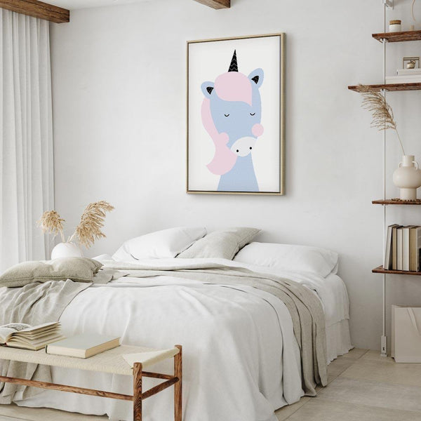 Quadro - Sweet Unicorn (1 Part) Vertical