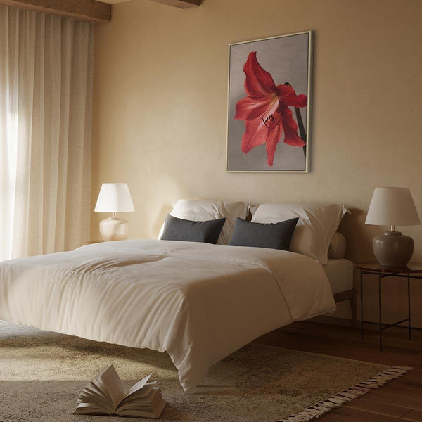 Quadro - Red Flower (1 Part) Vertical