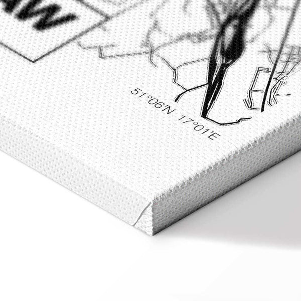 Quadro - City Plan: Wroclaw (1 Part) Vertical