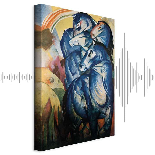 Quadro - Franz Marc – The tower of blue horses