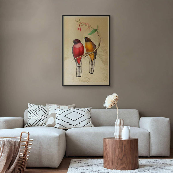 Poster - Birds on a Branch