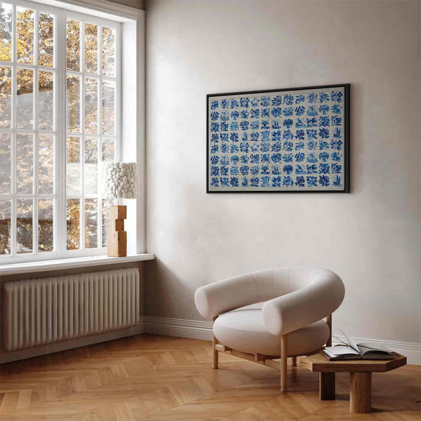 Quadro - Azulejos tiles – traditional Portuguese ceramic tiles