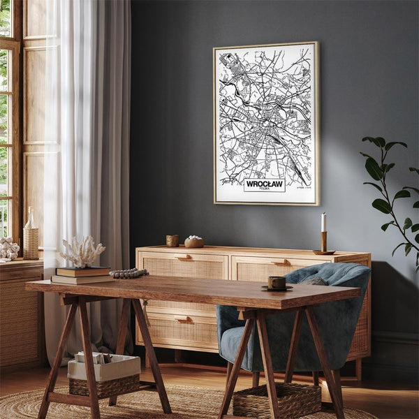 Quadro - City Plan: Wroclaw (1 Part) Vertical