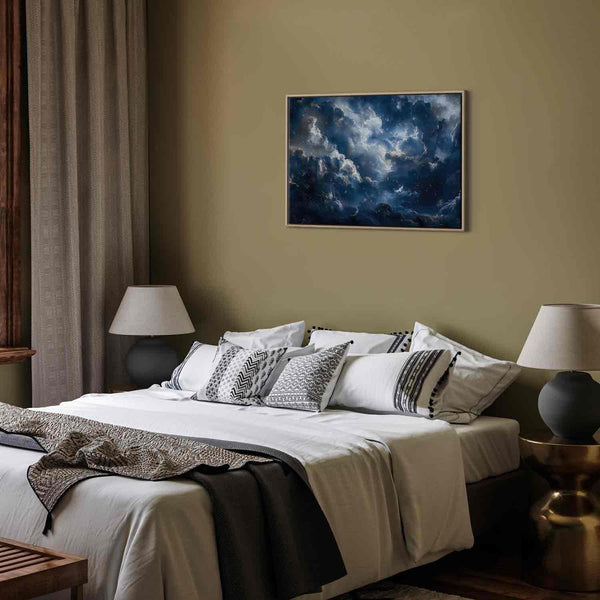 Quadro - Astronomical Wonders: Clouds and Stars in Harmonious Combination