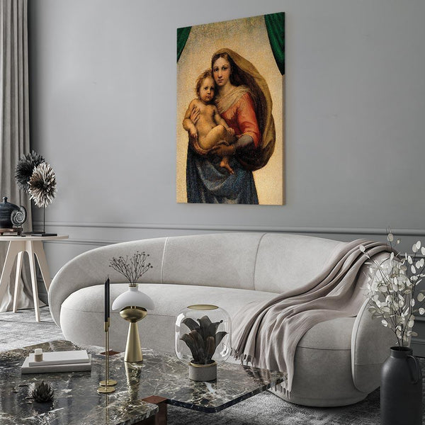 Quadro - Raphael – Sistine Madonna (fragment)