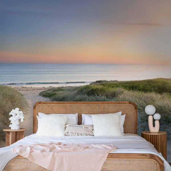 Carta da parati - Morning walk on the beach