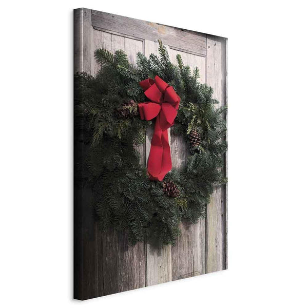 Quadro - Christmas Wreath (1 Part) Vertical