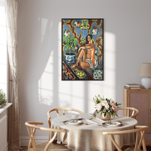 Quadro - Henri Matisse – Decorative Figure on Ornamental Ground