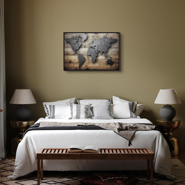 Quadro - Silver World